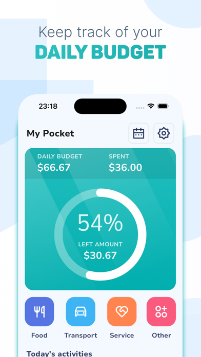 My Pocket - Daily Budgeting Screenshot