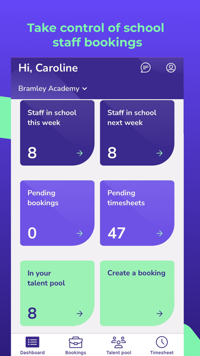 myTP Staff Screenshot
