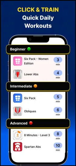 P4P Abify: Abs Workout iPhone Ekran Görüntüsü 4