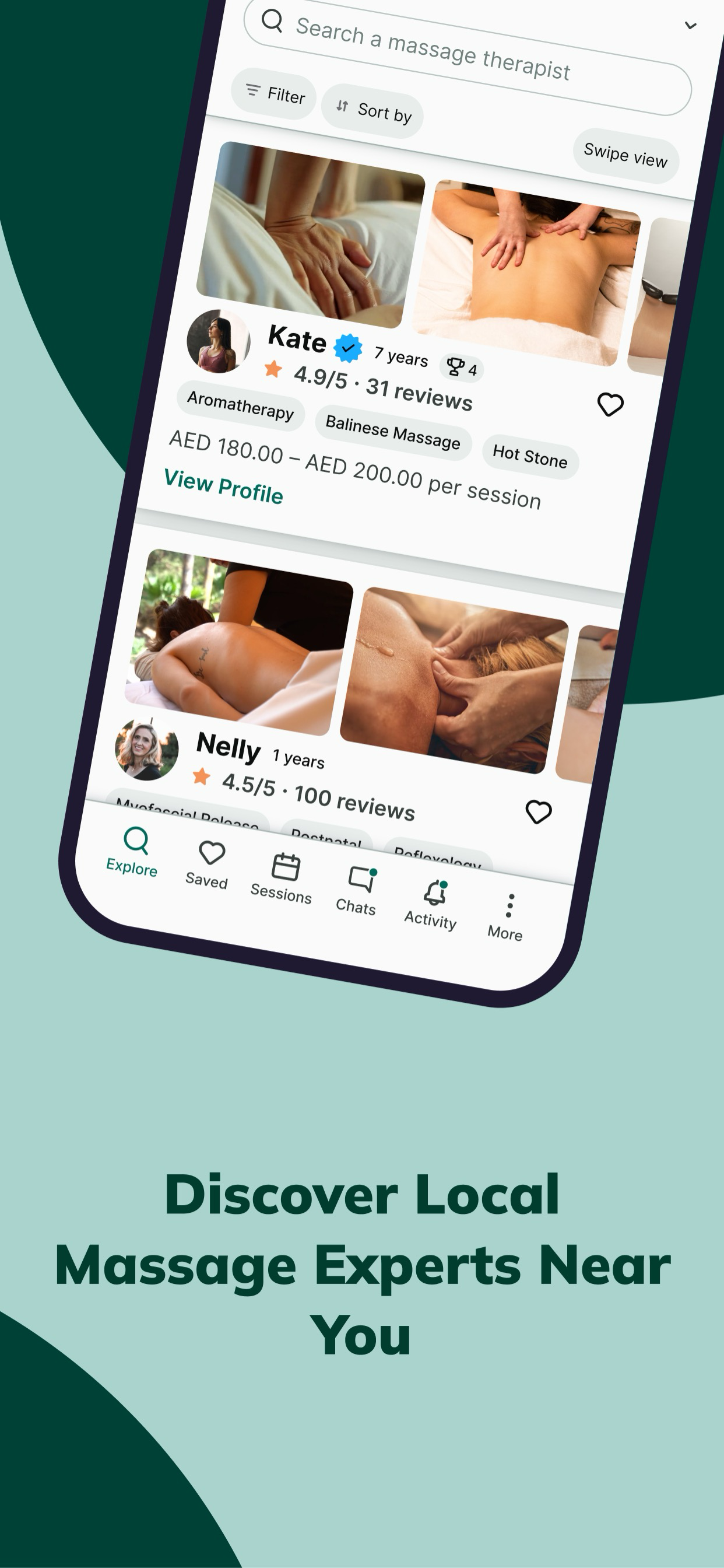 Massage.app: In-Home Therapist screenshot 2