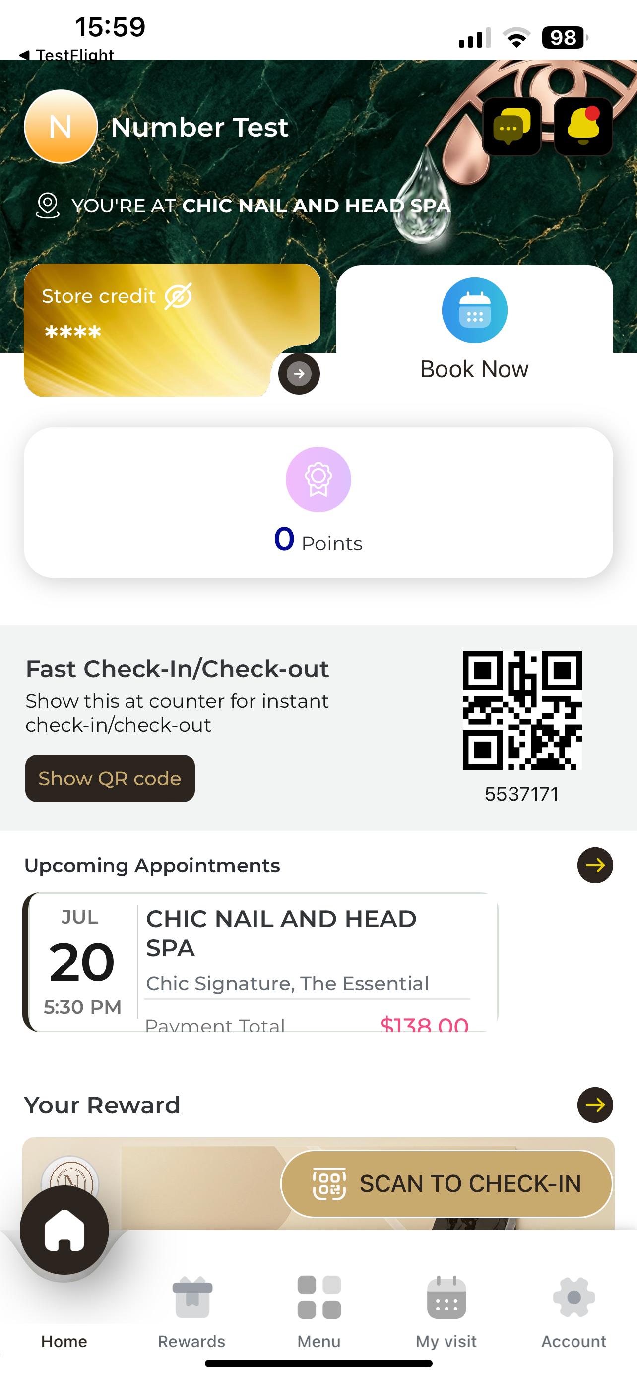 Chic Nail & Head Spa screenshot 2