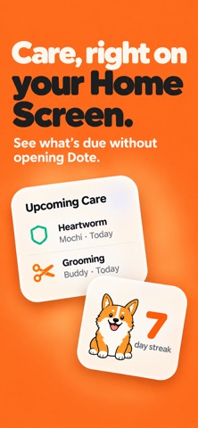 Pet Care Log & Reminders: Dote Screenshot 6 of 7
