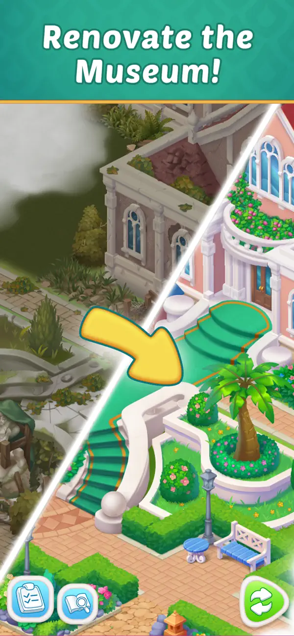 #1. Mansion Tale: Merge Secrets (iOS) Von: TAPCLAP