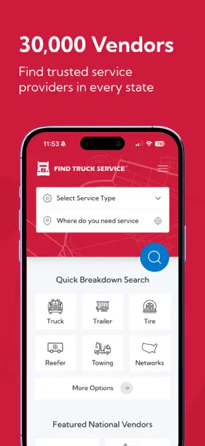 Find Truck Service screenshot 1