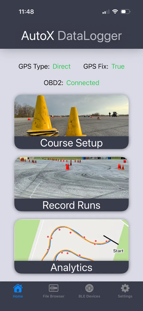Screenshot #1 pour AutoX Data Logger