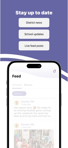Easton School District, WA iPhone screenshot
