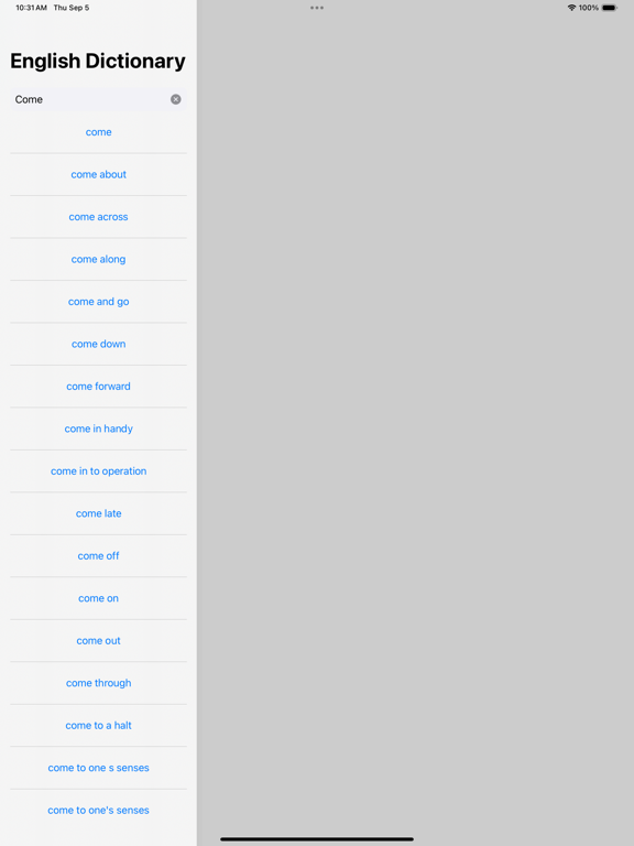 Screenshot #5 pour Hyper English Persian Dict