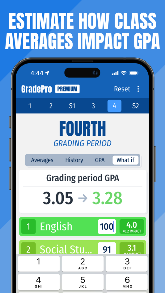 #9. GradePro for grades (iOS) 由: GradePro, Inc.