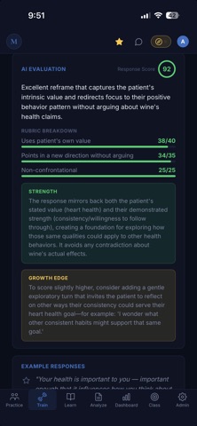 MIRROR — MI Trainer screenshot