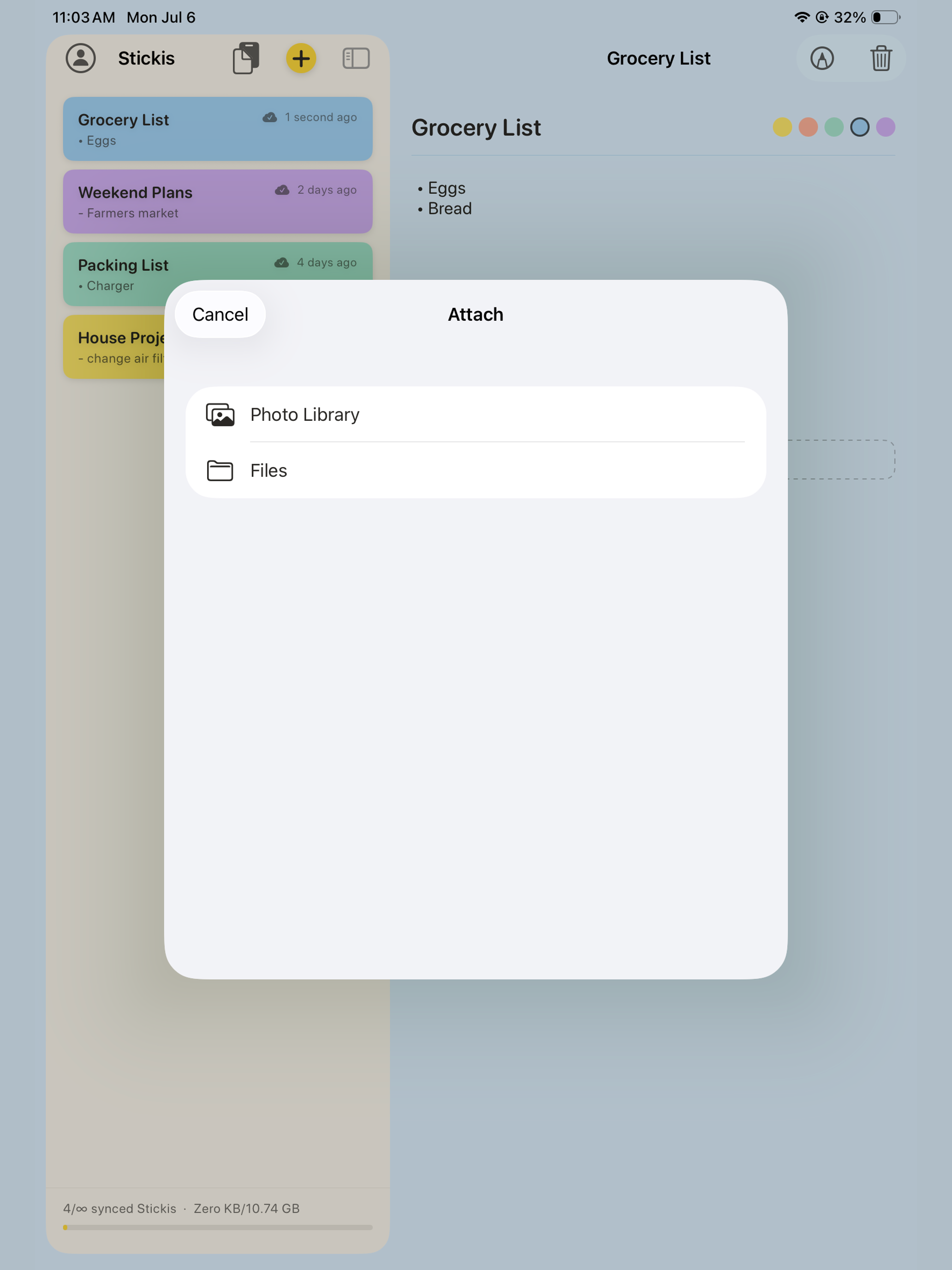 Sticki.ly - Shared Notes screenshot 7