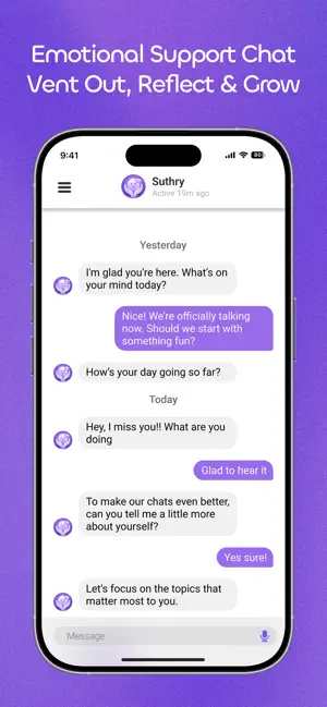 Suthry - AI Friend screenshot 2