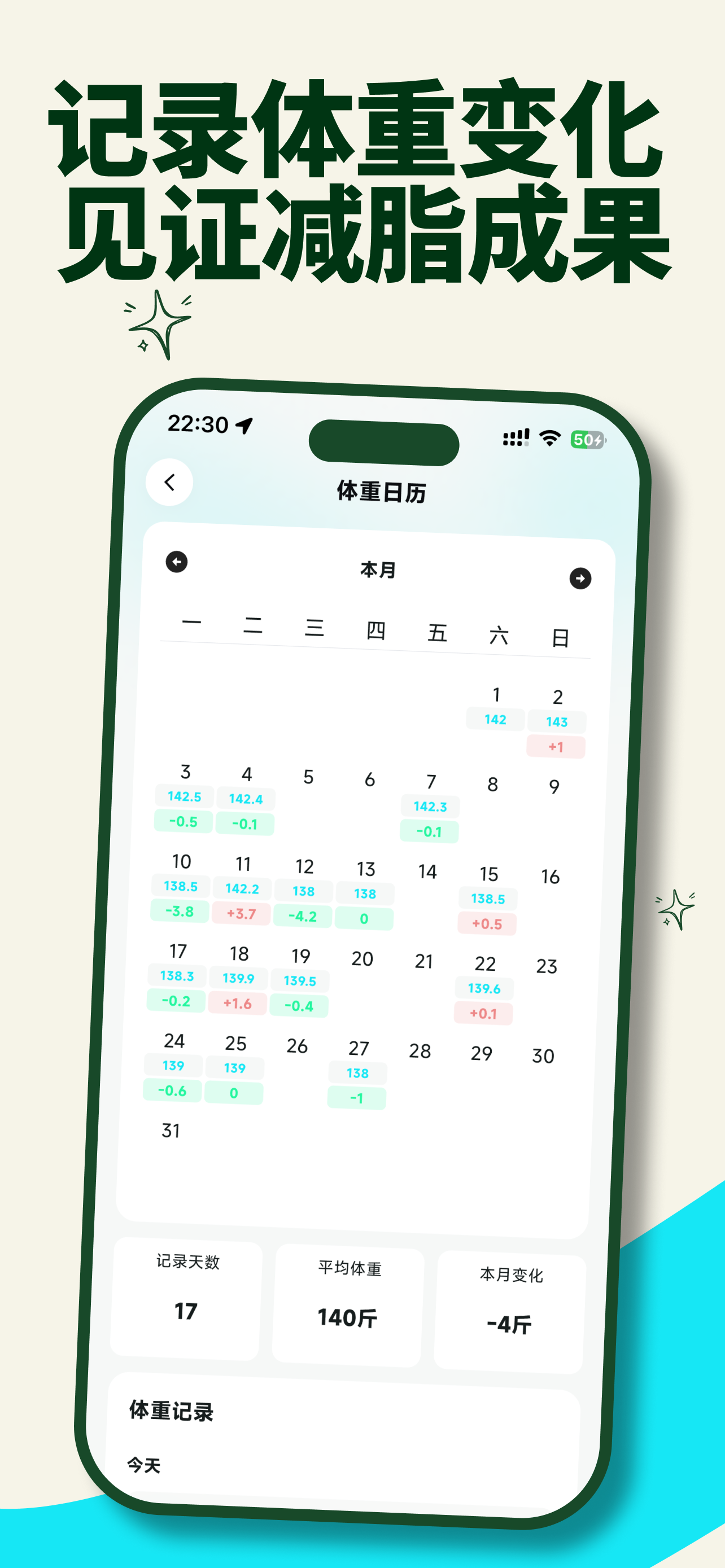 吃练日记-热量记录减脂AI体重预测饮食分析 screenshot 4