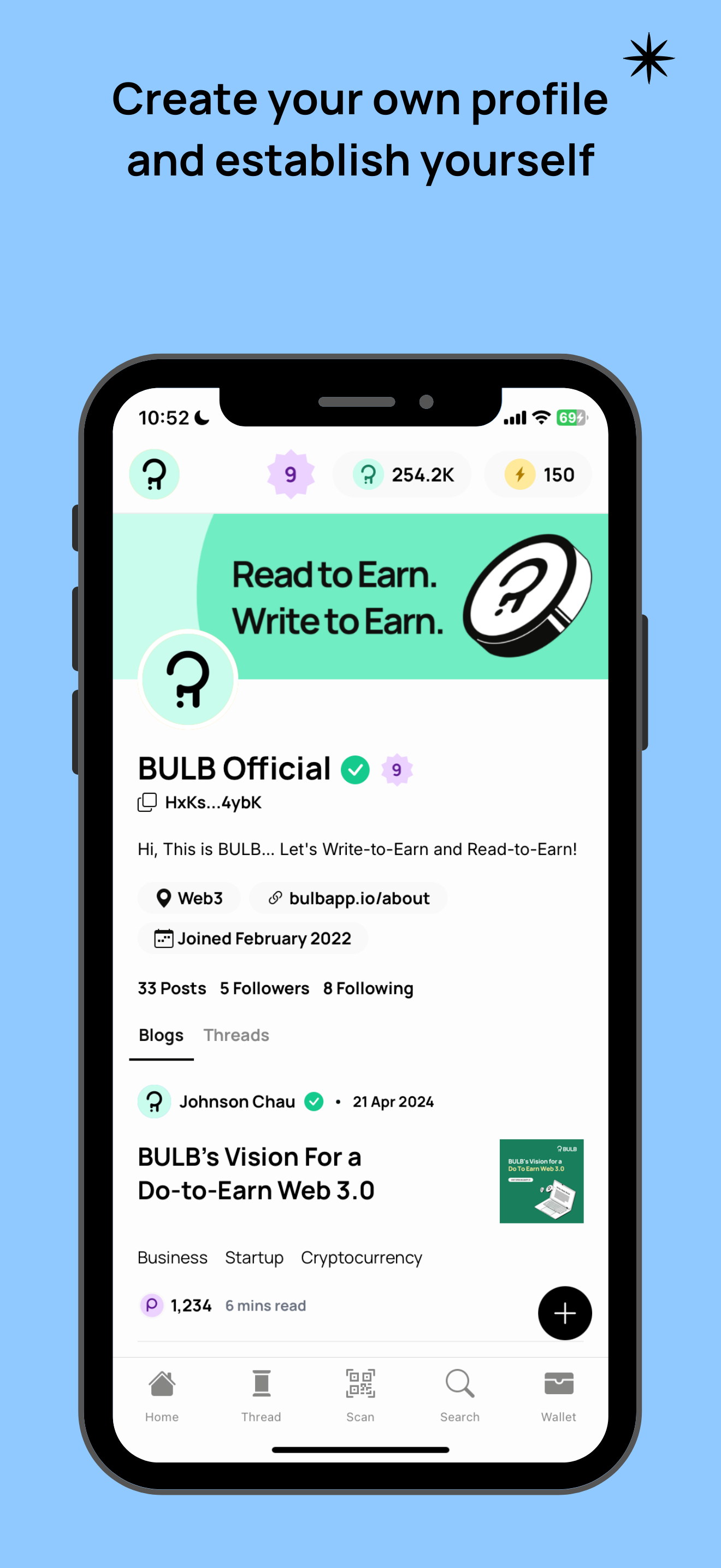 BULB: Web3 Social Media screenshot 4