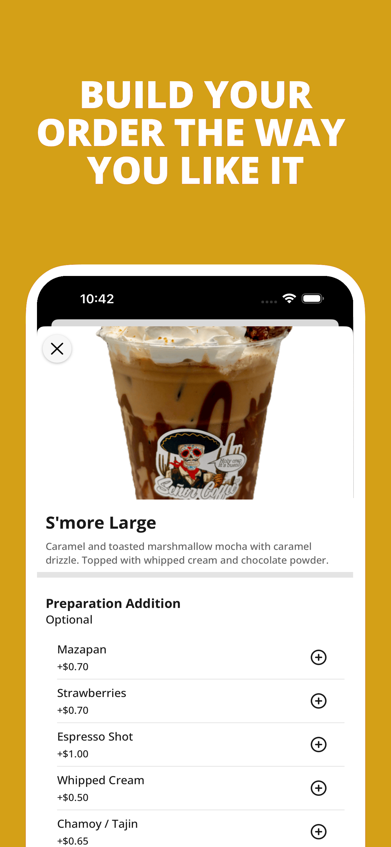Senor coffee screenshot 2
