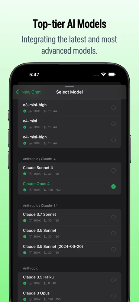 DeepChat App Screenshot 1