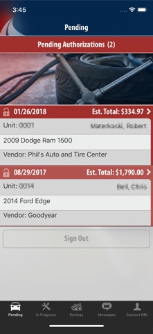 BBL Maintenance Mobile Screenshot 1 of 4