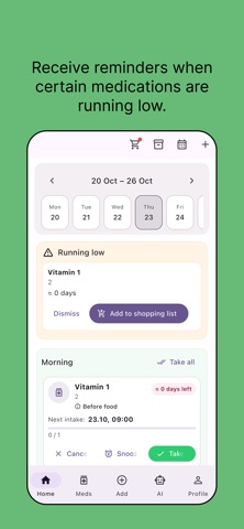 PIllapp: Medication Reminder Screenshot 4 of 8