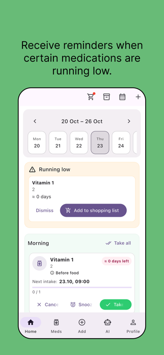 PIllapp: Medication Reminder Screenshot 4 of 8