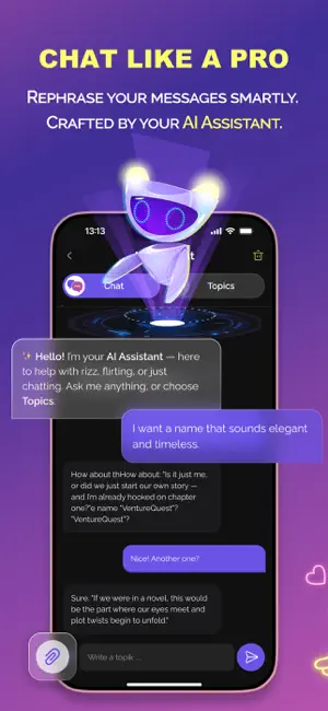Flirt AI Chat Assistant screenshot 2