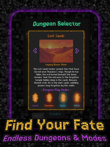 Adventure To Fate: Dungeons iPad screenshot