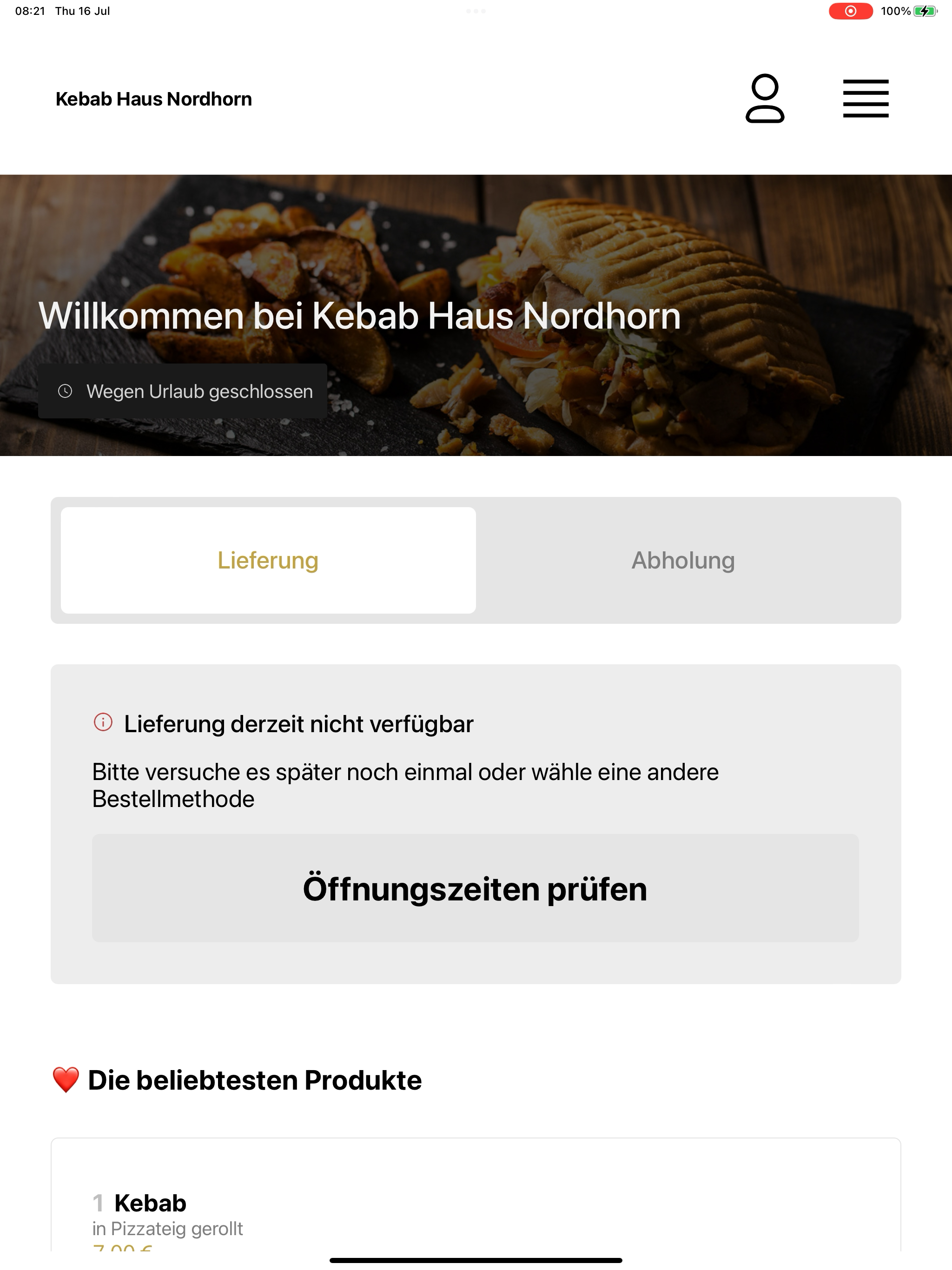 Kebab Haus Nordhorn screenshot 6