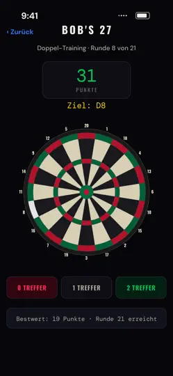 Screenshot von Dart Scorer Pro 2026: Zähler auf dem iPhone 5