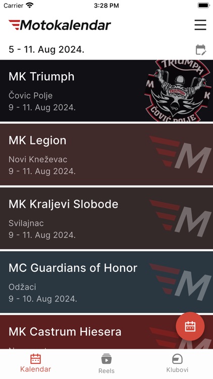 Moto Kalendar
