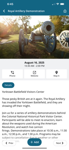 Visit Yorktown Screenshot 7 of 9