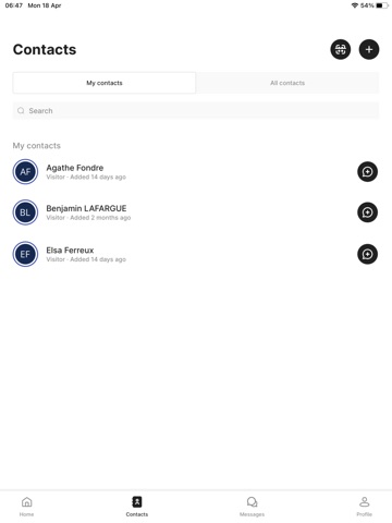 App screenshot