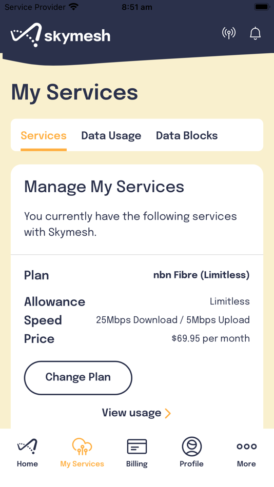 #9. My Skymesh (iOS) 게시자: skymesh