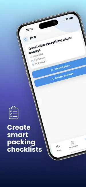 CheckTrip: Packing List screenshot 2
