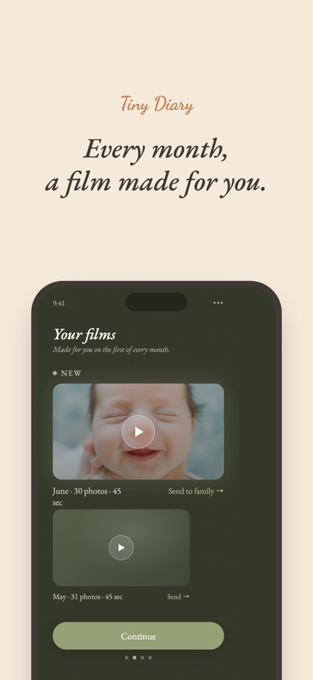 Babydagboken screenshot 4