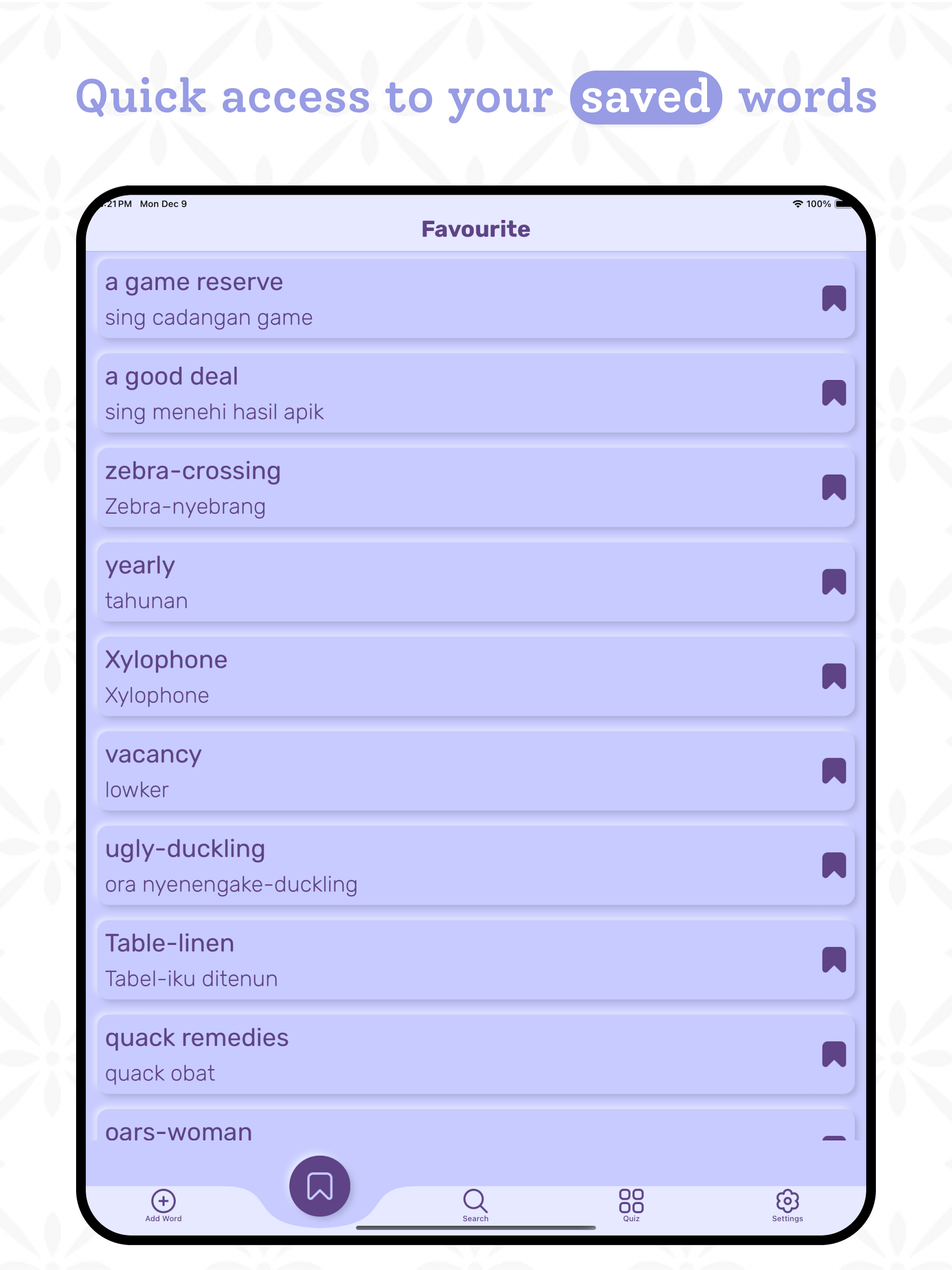 Javanese | Javanese Dictionary