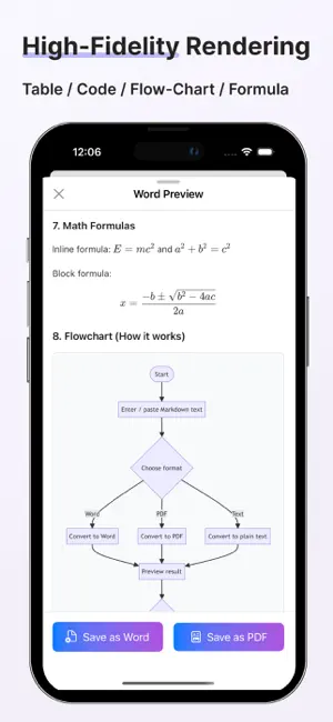 Markdown Converter - .docx/PDF screenshot 2