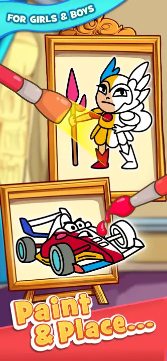 Paint & Play: Kids Color Game screenshot 1