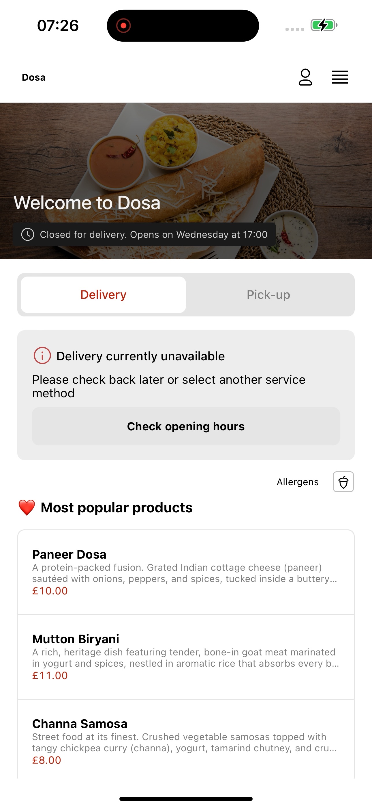 Screenshot 3 of Dosa UK