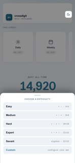 Crossdigit screenshot 2