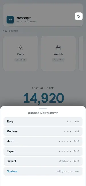 Crossdigit screenshot 2