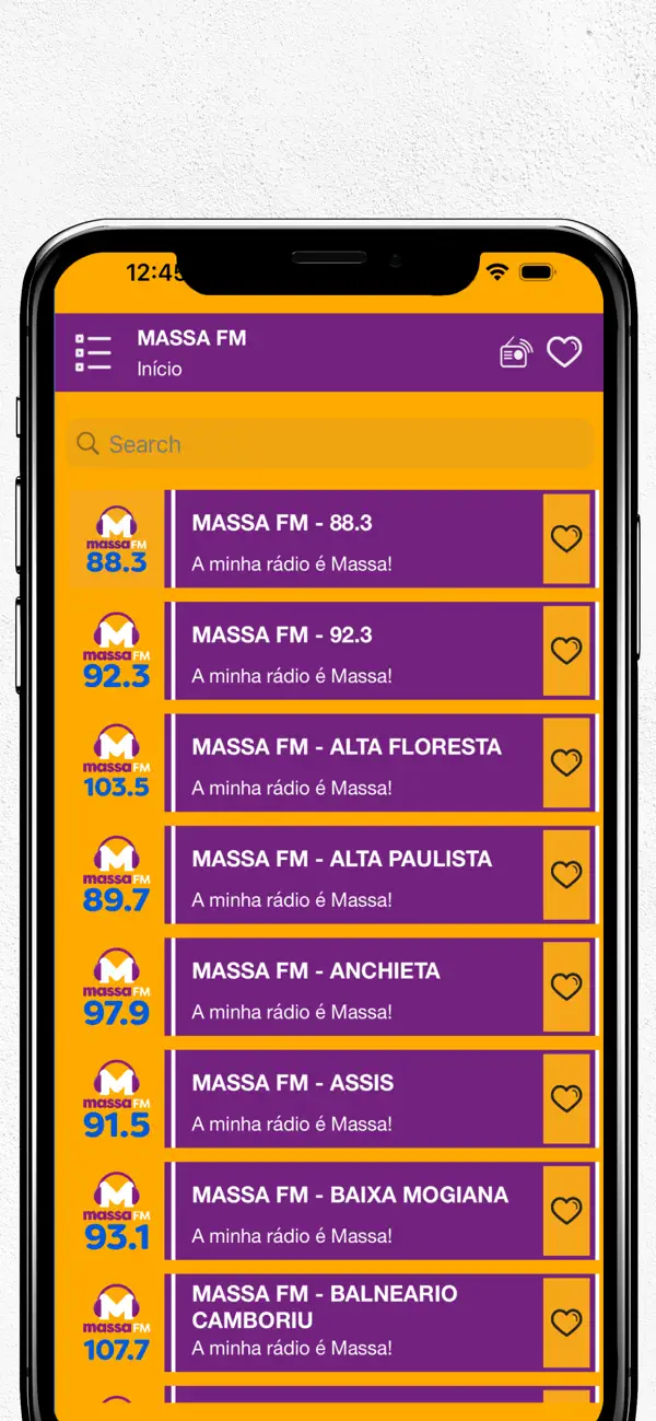 Screenshot #1 pour Rede Massa FM