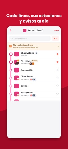Metro - Metrobús México iPhone screenshot 4