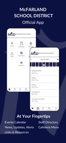 McFarland School District app screenshot