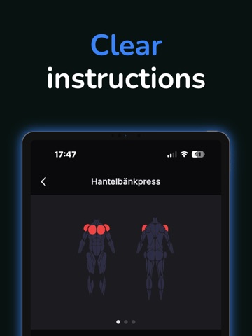 StrengthBox - Workout Tracker iPad screenshot