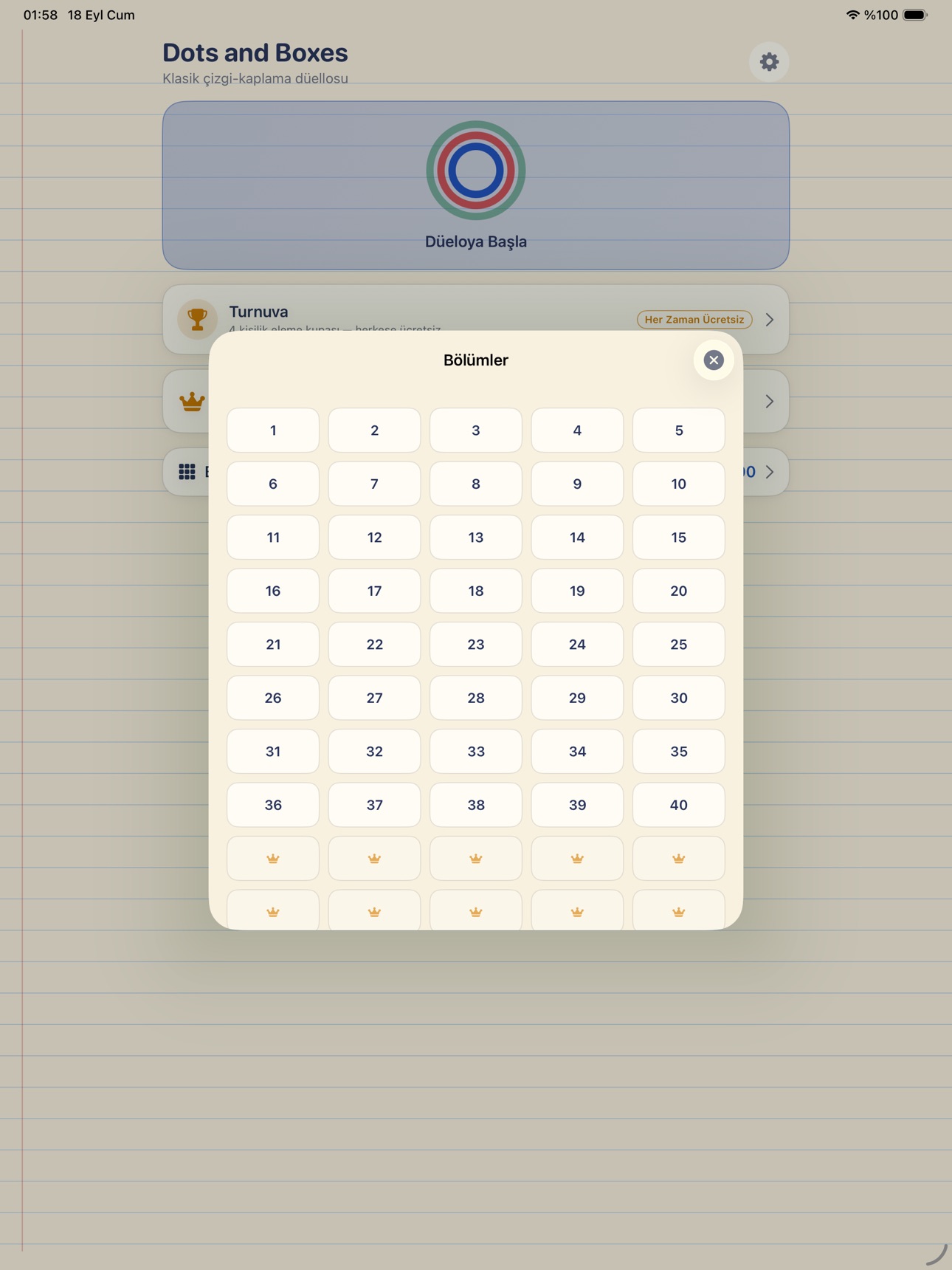 Screenshot 7 of Dots and Boxes: Classic Duel