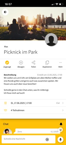 Biebern screenshot