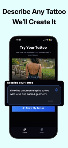 TryTats – AI Tattoo Try-On screenshot