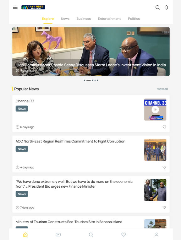 Screenshot #4 pour AYV NEWS