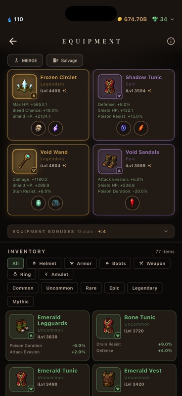Idle Runner: Hero Idle RPG screenshot 4