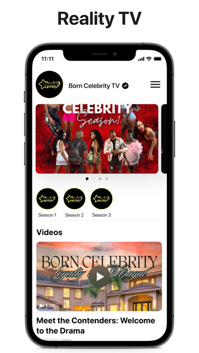 Born Celebrity TV Screenshot 1 - AppWisp.com Born Celebrity TV Screenshot 1 - AppWisp.com