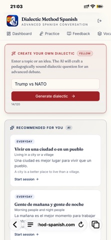 Dialectic Method Spanish Screenshot 6 of 10