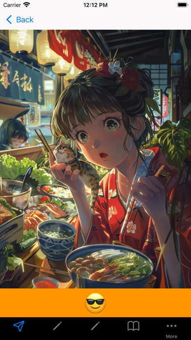 Life food menu Screenshot